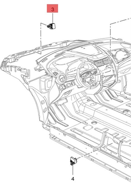 Buick/cadillac/chevy Silverado/gmc Sierra Yukon 2013-2019 Için 2 Adet Ön Yan Darbe Sensörü 13578678 Çarpışma Sensörü (Yurt Dışından) fiyatları