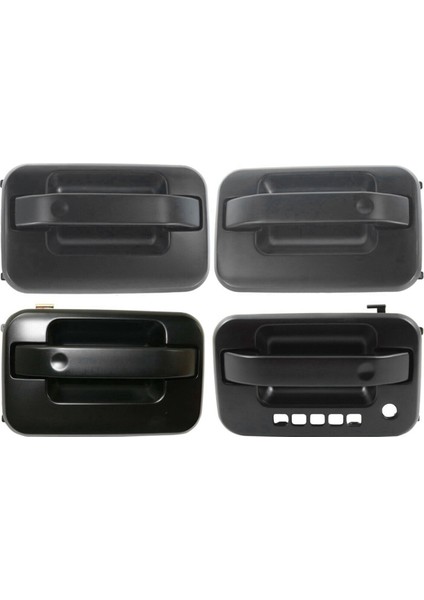 Ford F-150 2004-2014 Için 4 Adet/takım Araba Ön ve Arka Dış Kapı Kolu 9L3Z-1522405-BA CL3Z-1522405-BB (Yurt Dışından) indirimleri