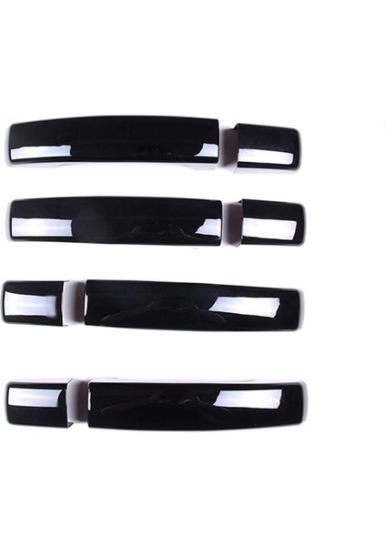 Land Rover Discovery 4 2010-2016 Aksesuarları Için Siyah Deliksiz Araç Dış Kapı Kolu Kapağı Döşeme Çıkartması (Yurt Dışından)