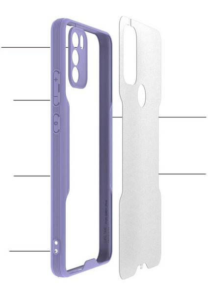 General Mobile 21 Plus Kılıf Parfe Kenarları Pastel Renk Silikon Kılıf fiyatları