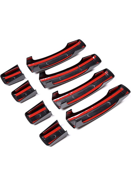 Land Rover Discovery 4 2010-2016 Aksesuarları Için Siyah Deliksiz Araç Dış Kapı Kolu Kapağı Döşeme Çıkartması (Yurt Dışından) fırsatları