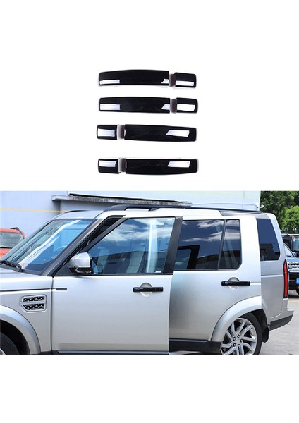 Land Rover Discovery 4 2010-2016 Aksesuarları Için Siyah Deliksiz Araç Dış Kapı Kolu Kapağı Döşeme Çıkartması (Yurt Dışından) indirimleri