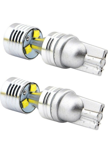 2 Adet 912 921 W5W T10 30W 6 LED Araç Genişliği Lambası Okuma Lambası Plaka Lambası Sinyal Lambası Ampulü Araç Şeklinde (Yurt Dışından)