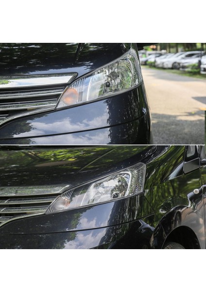 Nissan NV200 2010-2018 Için 2 Adet Araba Ön Far Mercek Kapağı Far Lambası Kabuğu (Yurt Dışından) indirimleri