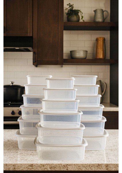 18'li Hava Geçirmez Saklama Kabı Gri fiyatları