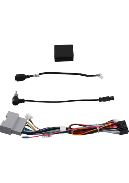 16 Pin Araba Android Stereo Kablolama Demeti Adaptörü Protokol Kutusu Can Bus Kod Çözücü Jeep Compass Wrangler 2011-2017 (Yurt Dışından)