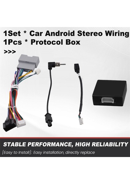 16 Pin Araba Android Stereo Kablolama Demeti Adaptörü Protokol Kutusu Can Bus Kod Çözücü Jeep Compass Wrangler 2011-2017 (Yurt Dışından) fırsatları