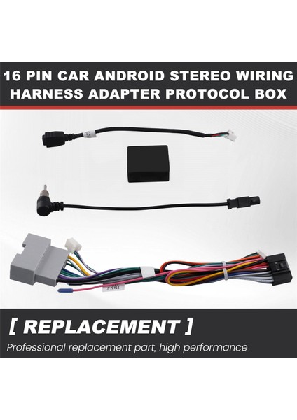 16 Pin Araba Android Stereo Kablolama Demeti Adaptörü Protokol Kutusu Can Bus Kod Çözücü Jeep Compass Wrangler 2011-2017 (Yurt Dışından) indirimleri