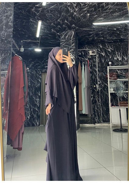 Açelya Takım Ferace Sufle Peçe 3 Parça fiyatları