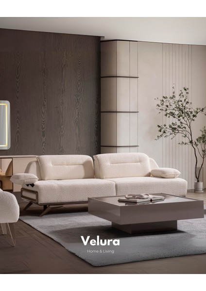 Alya Sırt Mekanizmalı Üç Adet Üçlü Kanepe & 3'lü Koltuk (3+3+3) indirimleri