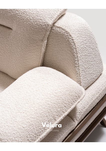 Alya Sırt Mekanizmalı Üç Adet Üçlü Kanepe & 3'lü Koltuk (3+3+3)