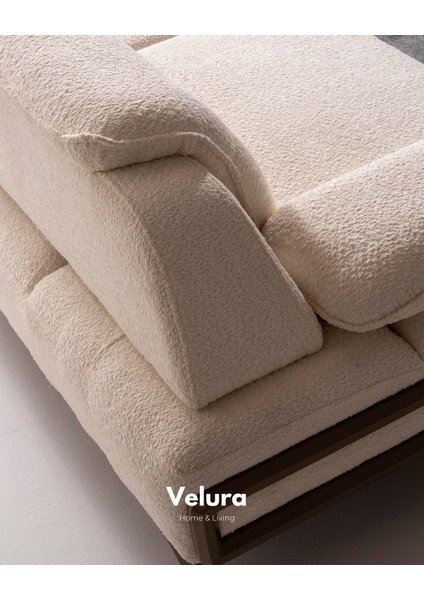 Alya Sırt Mekanizmalı Üç Adet Üçlü Kanepe & 3'lü Koltuk (3+3+3)