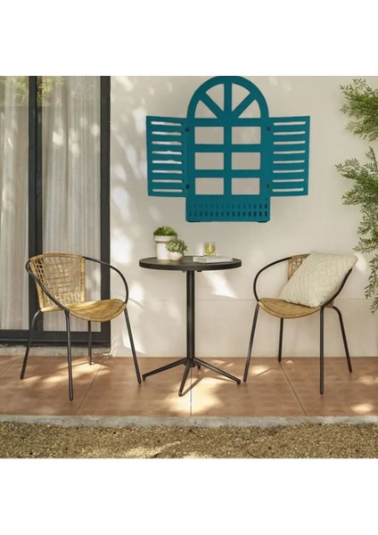 Alaçatı Penceresi Dekoratif Duvar Dekoru