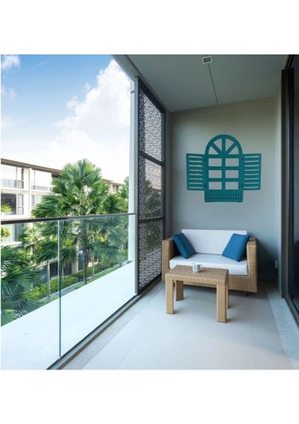 Alaçatı Penceresi Dekoratif Duvar Dekoru fiyatları