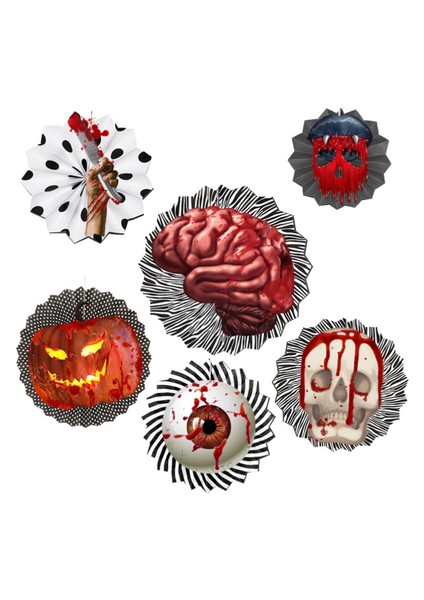 Plastik Cadılar Bayramı Süsleri, Hile Veya Treating Retro Fun Classic Weird Cadılar Bayramı Seti (Yurt Dışından)