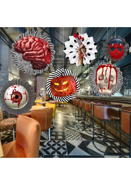 Plastik Cadılar Bayramı Süsleri, Hile Veya Treating Retro Fun Classic Weird Cadılar Bayramı Seti (Yurt Dışından) fiyatları