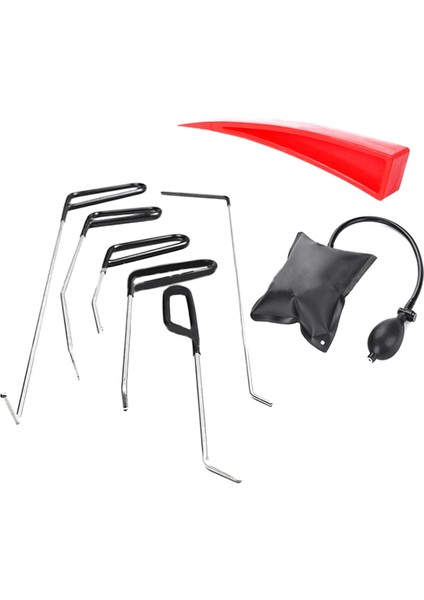 Otomobil Gövde Göçük Giderme Levye Seti Otomobil Göçük Onarım Kancaları Otomotiv Göçük Onarım Araçları Için Paslanmaz Çelik Itme Çubukları Kitleri (Yurt Dışından)