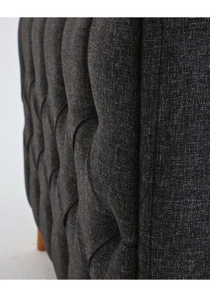 Nola Koltuk Takımı 3+3+3 & Bazalı Yataklı Koltuk & Kanepe - Antrasit