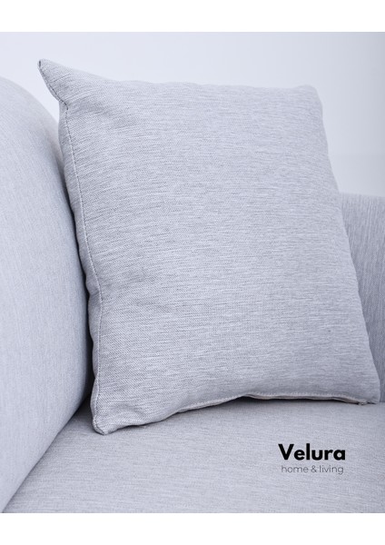 Valo Sırt Mekanizmalı 3 Adet Üçlü Kanepe & 3'lü Koltuk (3+3+3) - Fildişi indirimleri