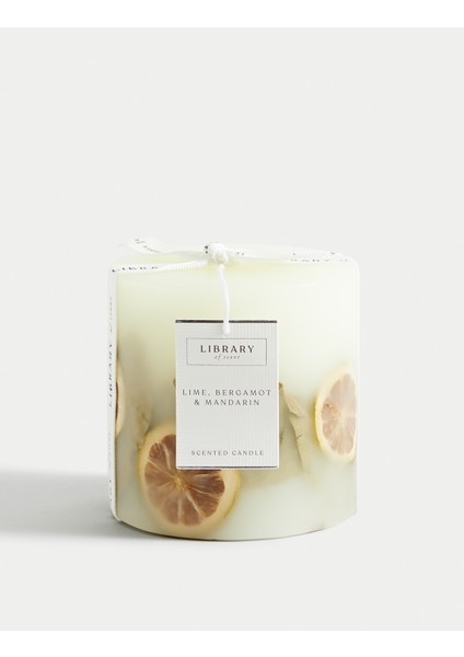Lime, Bergamot & Mandalina Kokulu Mum fiyatları