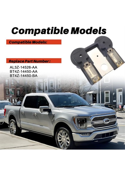 Ford F150 2011-2014 Için Akü Sigortası ve Pozitif ve Negatif Akü Terminal Kelepçeleri AL3Z-14526-AA (125A/250A) ile Değiştirin (Yurt Dışından) fırsatları