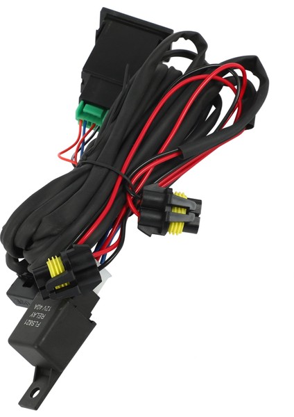 Toyota Sis Lambası Için Kablo Demeti Soketleri, Kablo + LED Göstergeli Anahtar Röle Kablosu Seti (Yurt Dışından) modelleri