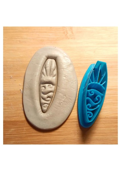 4,5 cm Polimer Kil Kalıp Seramik Kalıp