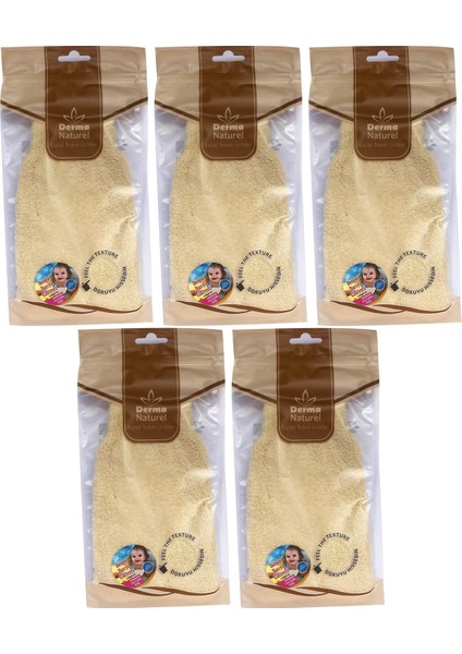 Bebek Banyo Eldiveni Hassas Ciltlere Özel (15*24CM) Ms-01 (5 Li Set)