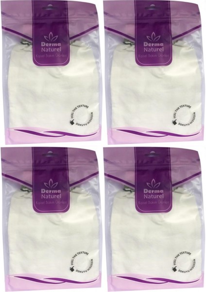 Krep Lastikli Kese Ms-20 (4 Lü Set)