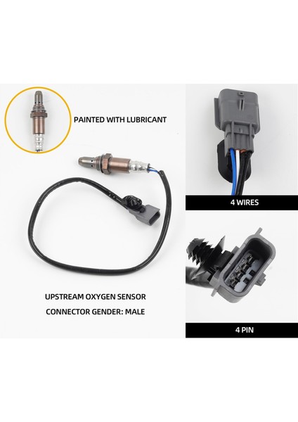 Nissan Altima Pathfinder Armada Frontier Maxima Murano Rogue 250-54105 Için 234-9148 O2 Oksijen Sensörü Yukarı Akış (Yurt Dışından) modelleri