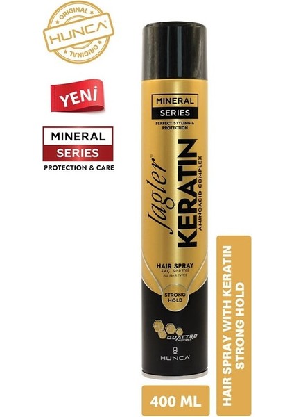 Saç Spreyi 400ML Keratinli Keratin Strong Hold - Minarelli - Ekstra Sert (6 Lı Set) modelleri