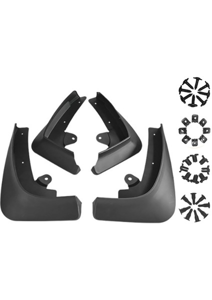Tesla Model x 2016-2021 Araba Dekorasyon Aksesuarları Için Araba Çamurlukları, Çamurluklar, Çamurluklar ve Çamurluklar (Yurt Dışından)