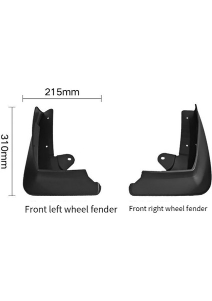 Tesla Model x 2016-2021 Araba Dekorasyon Aksesuarları Için Araba Çamurlukları, Çamurluklar, Çamurluklar ve Çamurluklar (Yurt Dışından) fırsatları