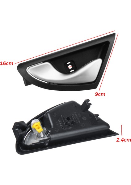 Jac J3 J3S J3 Torino 2009, 2010, 2011, 2012, 2013, 2014 ve 2015 Için Araç Iç Kapı Kolu 6105230U80 (Yurt Dışından) indirimleri