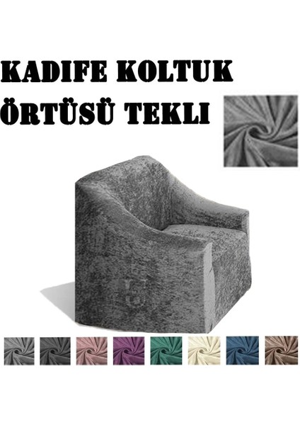 Kadife Koltuk ,kanepe,çekyat Örtüsü,koltuk Kılıfı Tekli