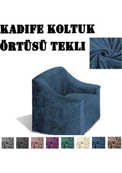 Kadife Koltuk ,kanepe,çekyat Örtüsü,koltuk Kılıfı Tekli