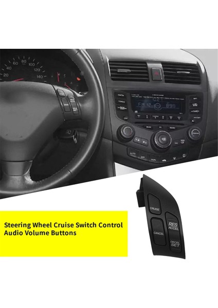 Honda Accord 2003 2004 Için Araba Direksiyon Simidi Seyir Anahtarı Kontrol Ses Seviyesi Düğmeleri 36770-SDA-A01 36770SDAA01 Sağ (Yurt Dışından) fırsatları
