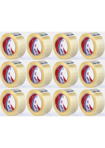 Koli Bandı / Bant Fil 1 . Kalite 100 Metre (45MM*100 Metre) (12 Li Set)