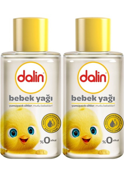 Bebek Yağı 50ML Klasik Mini (2 Li Set)
