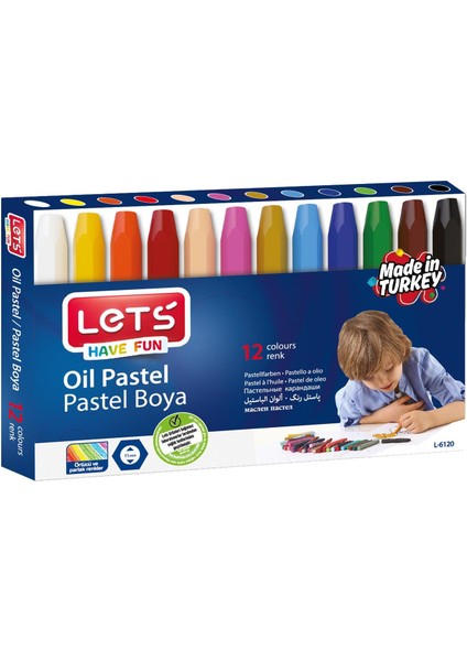 Lets Pastel Boya 12 Li L-6120 fiyatları
