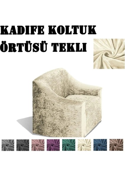 Kadife Koltuk ,kanepe,çekyat Örtüsü,koltuk Kılıfı Tekli