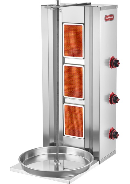 Isıkgaz 3 Radyanlı Klasik Model Döner Ocak