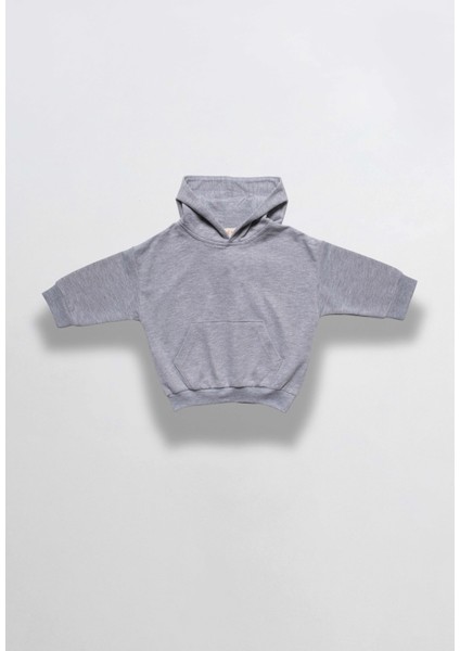 Oversıze Eşofman Theme Kapşonlu Sweatshırt