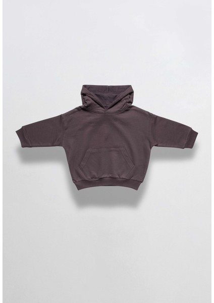 Oversıze Eşofman Theme Kapşonlu Sweatshırt