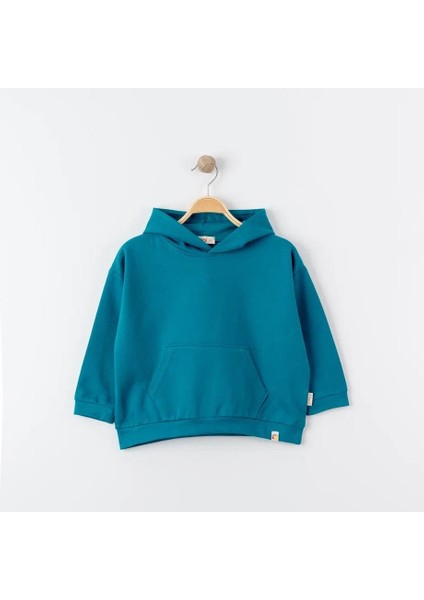 Oversıze Eşofman Theme Kapşonlu Sweatshırt