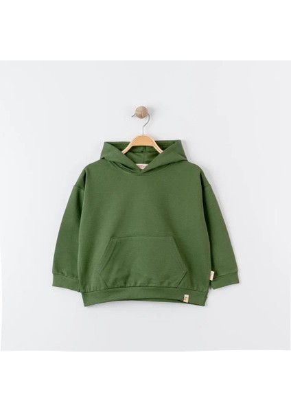 Oversıze Eşofman Theme Kapşonlu Sweatshırt