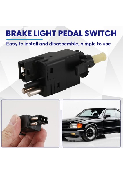 A0005457709 / A0015450109 Fren Pedalı Durdurma Lambası Anahtarı Mercedes Benz W140 W202 R129 R170 W208 Sc Sl Slk Clk (Yurt Dışından) indirimleri