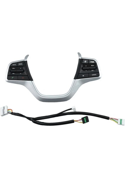 Çok Işlevli Direksiyon Simidi Düğmeleri Anahtarı Ses Seviyesi Telefon Seyir Kontrol Anahtarı Hyundai Elantra 2016-2019 (Yurt Dışından)