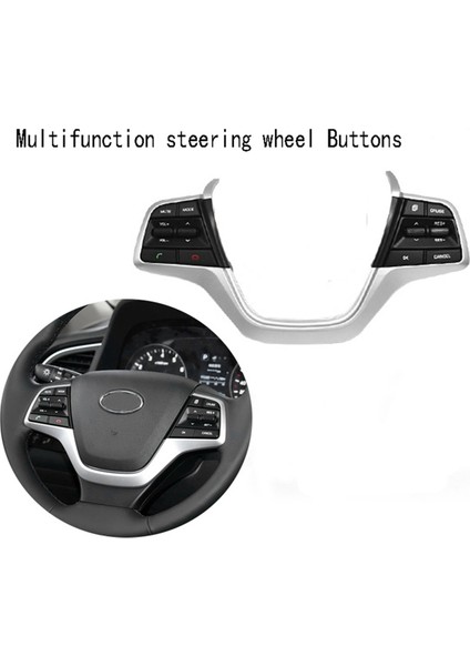 Çok Işlevli Direksiyon Simidi Düğmeleri Anahtarı Ses Seviyesi Telefon Seyir Kontrol Anahtarı Hyundai Elantra 2016-2019 (Yurt Dışından) fiyatları