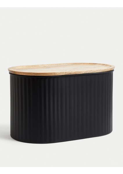 Kapaklı Paslanmaz Çelik Saklama Kutusu